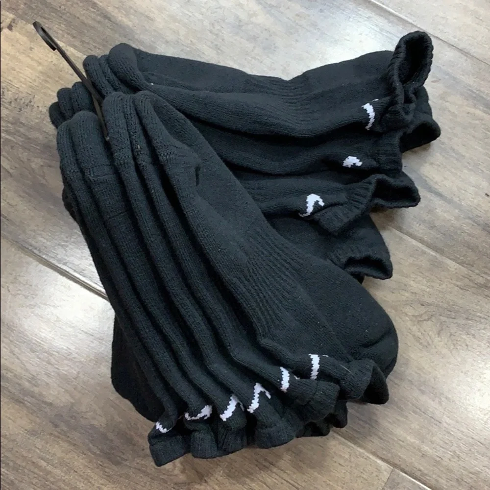 NIKE EVERYDAY COTTON CUSHIONED NO SHOW SOCKS NWT 6 pairs socks pack